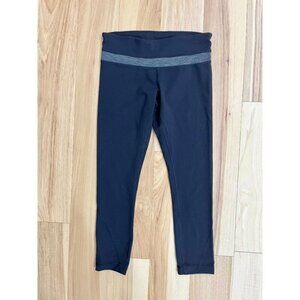 Kirkland Black Gray Signature Ladies Active Tight Workout Leggings XS